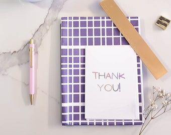 Thank You Greeting Card for Mentor | Business | Maid Of Honor | Groomsmen | Teacher | Bridesmaid | Friend | Baby Shower | Bridal Shower