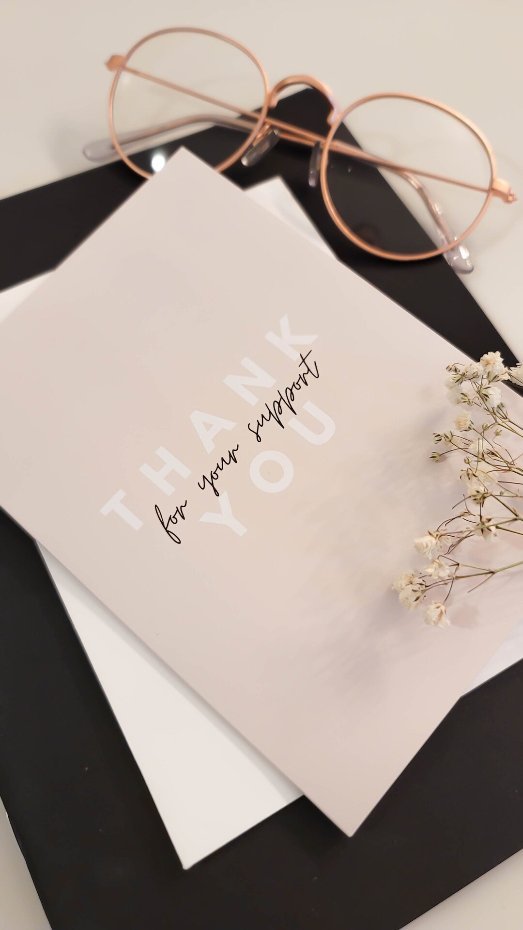 Thank You for Your Support Greeting Card for Teacher Mentor Etsy