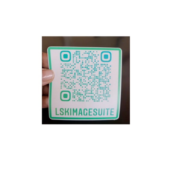 Buy Logo Decal Sticker Qr Code Online In India - Etsy India