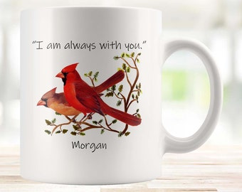 Mug Gift Angels Are Near Bird Cardinals Appear