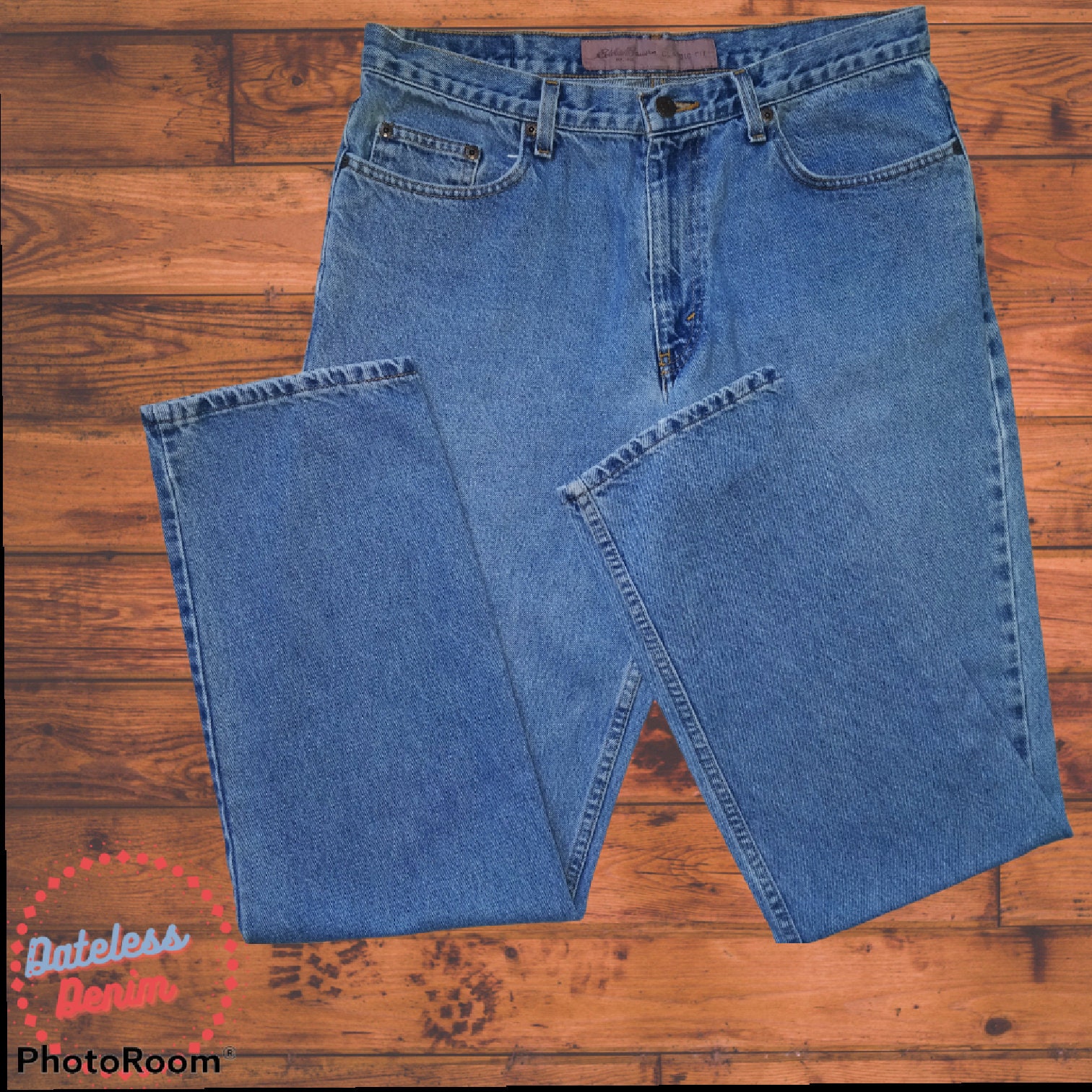 Waist: 33 Inches Vintage Eddie Bauer 