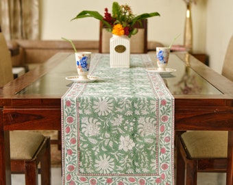 Inlefen Retro Home Table Runner Floral Print Dining Table Decoration Cloth Inlefen Retro Home Table Runner Floral Print Dining Table Decoration Cloth