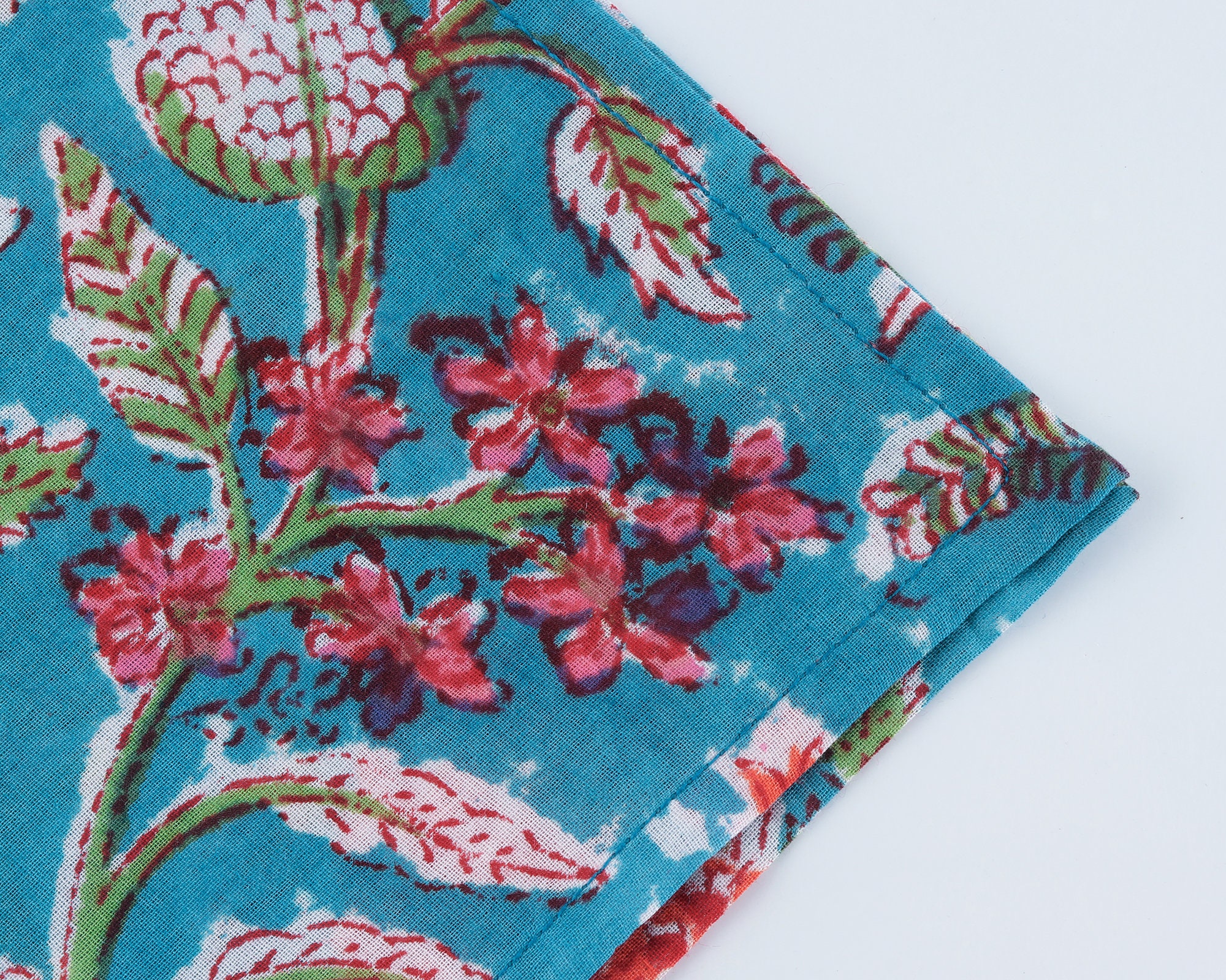 Fabricrush Cotton Napkins Cloth Napkins Indian Block Print Etsy