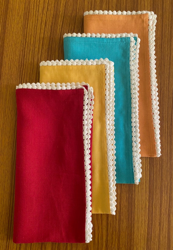  Paquete de 10 servilletas de tela (18 x 18 pulgadas