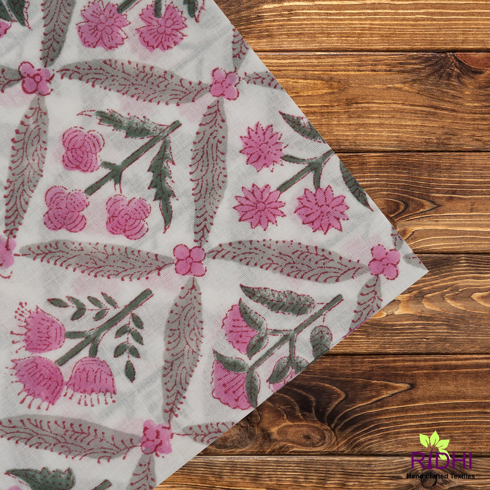 Fabricrush Cotton Napkins Cloth Napkins India Block Print Etsy