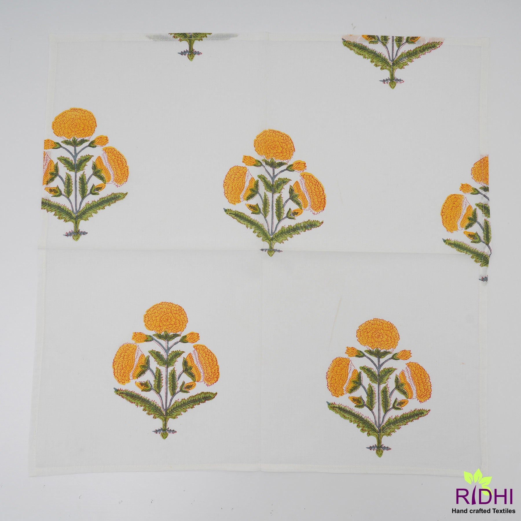 Fabricrush Cotton Napkins Cloth Napkins Indian Block Print Etsy