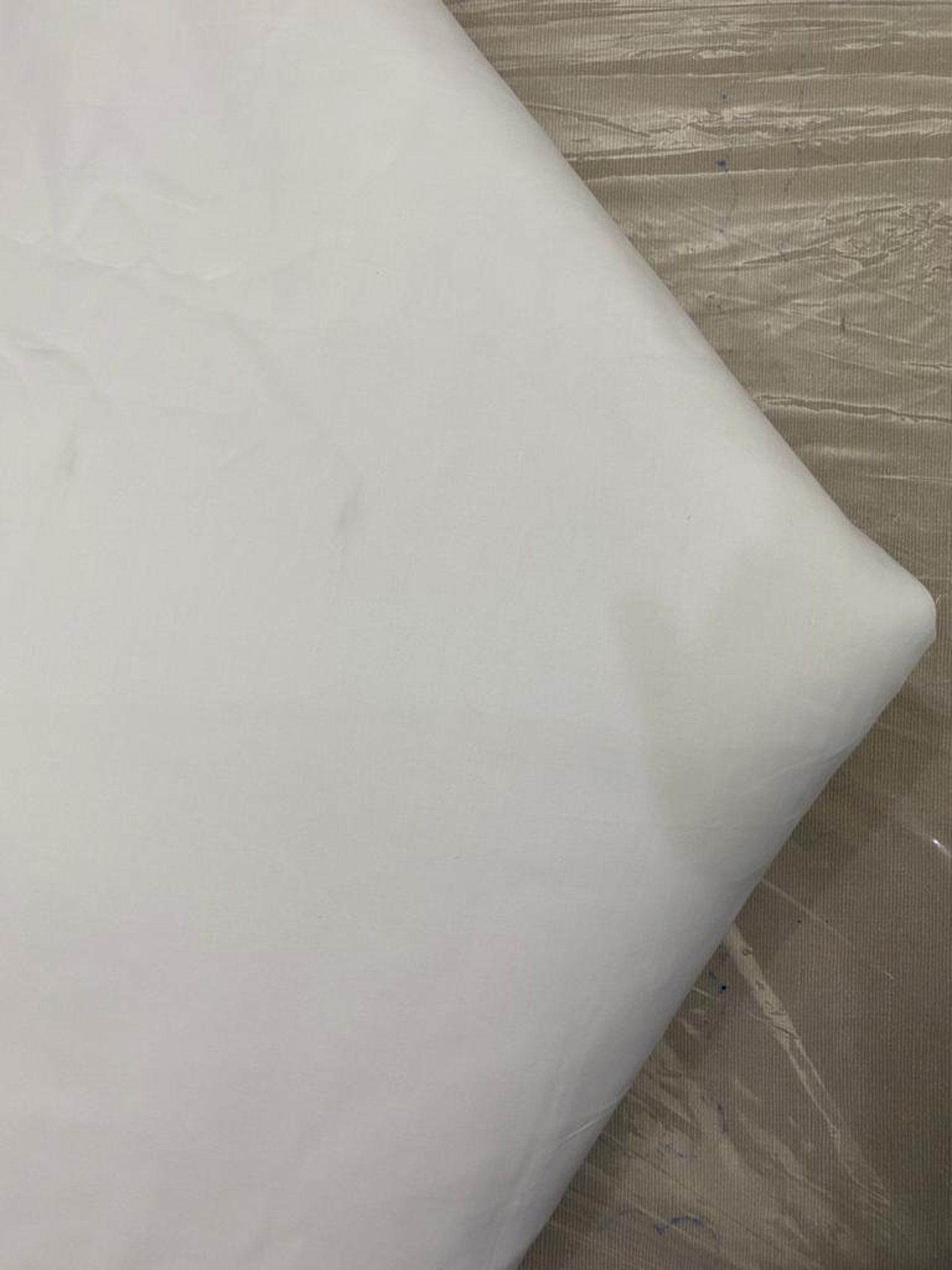 Fabricrush White Cotton Quilting Fabric by the yard Cotton Etsy