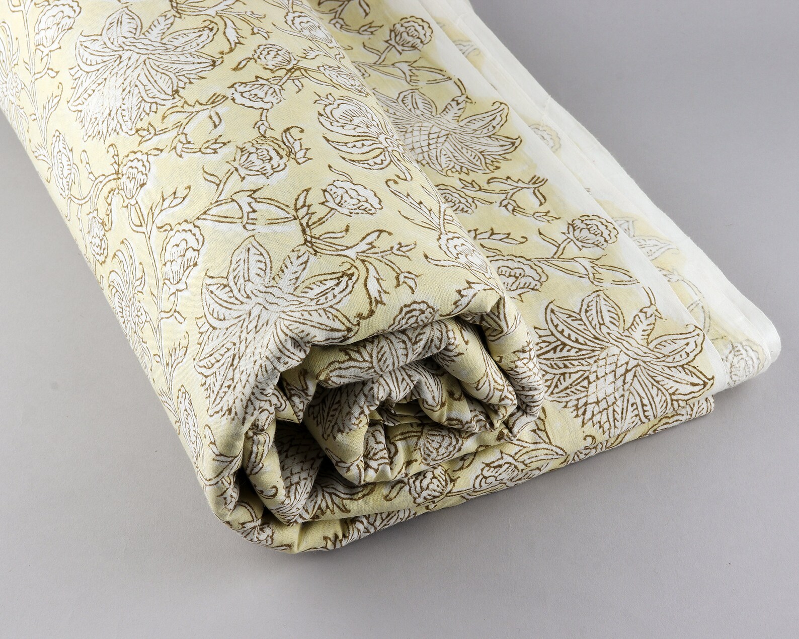 Pale Golden Rod Yellow Cotton Quilting Fabric by the yard Etsy