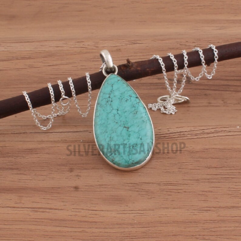 Natural Rainbow Moonstone Top Quality Gemstone Necklacepear Etsy