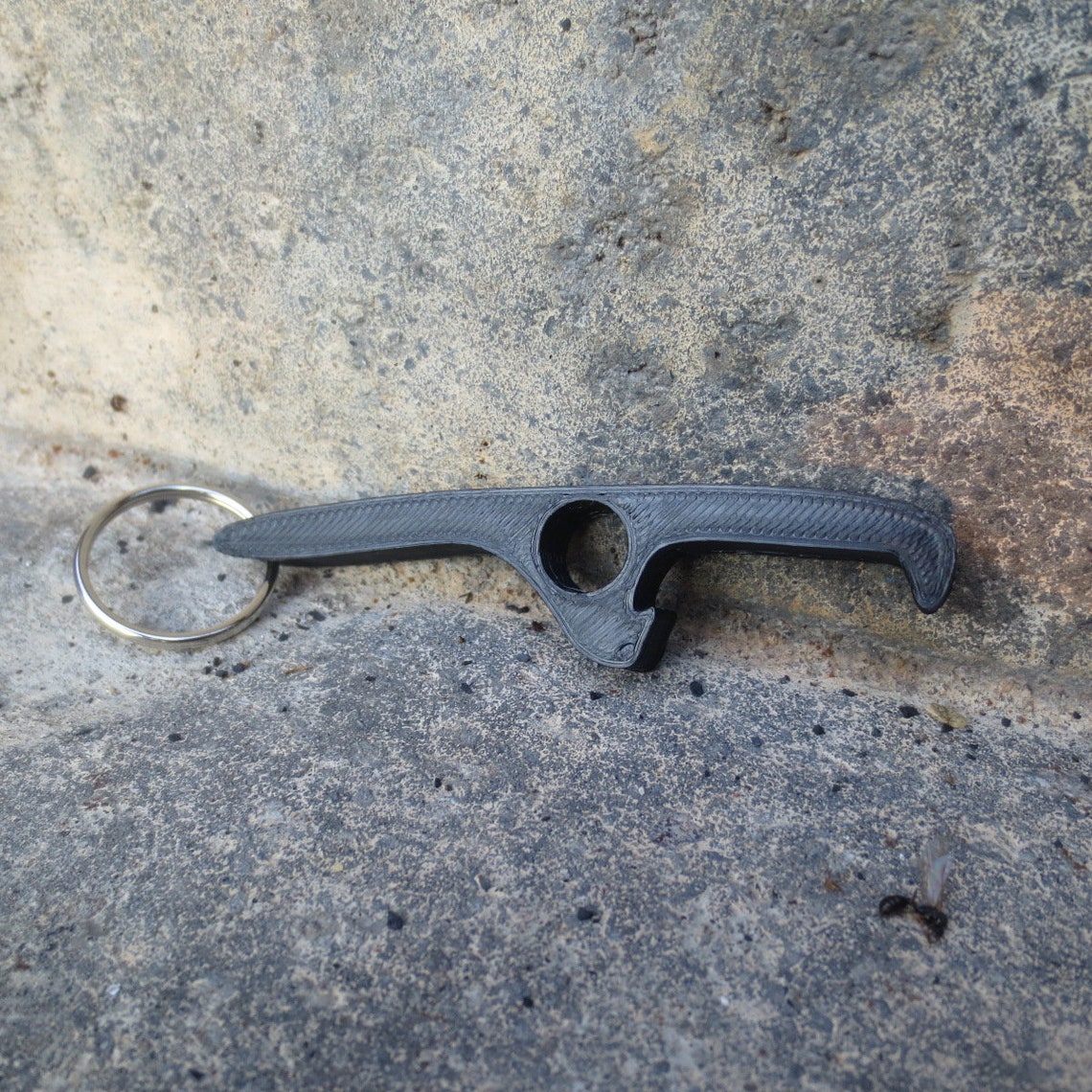Bottle Opener Keychain 3D Printed Etsy