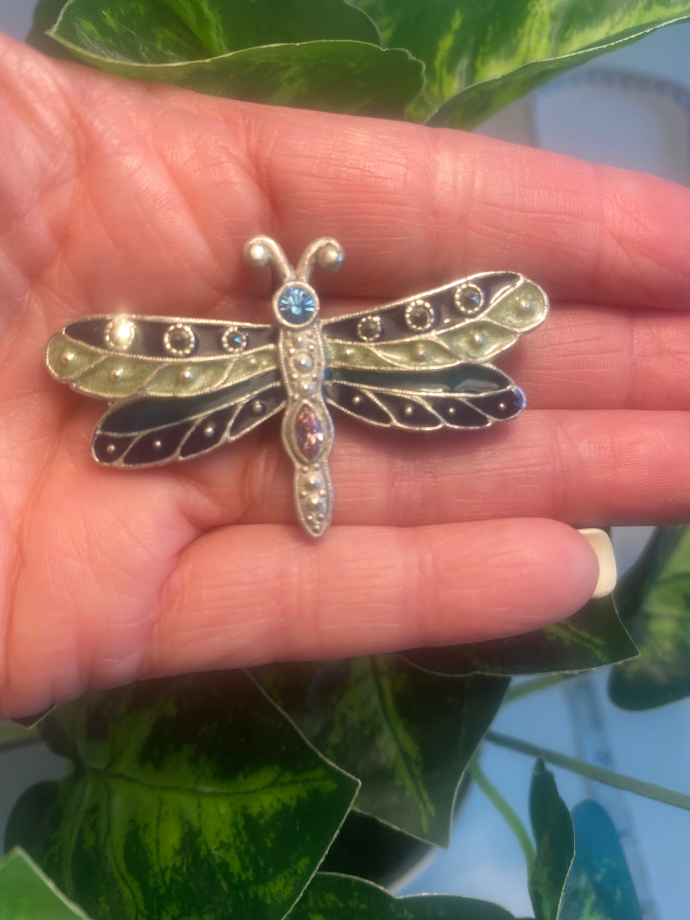 Vintage Jewelry Vintage Dragonfly Pin Exquisite Joan Rivers