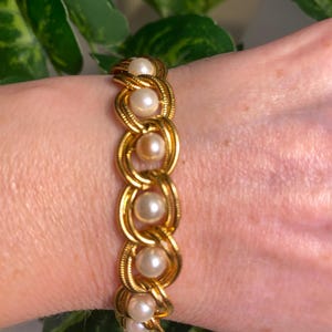 稀少　NAPIER ヴィンテージブレスレット Vintage Napier Gold Tone Chain Bracelet Signed | eBay