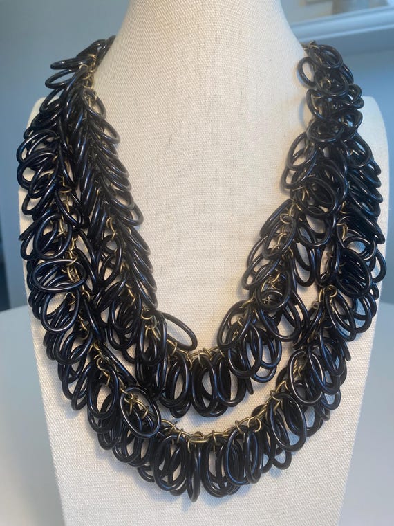 Joan Rivers Vintage Stunning Statement Double Str… - image 1