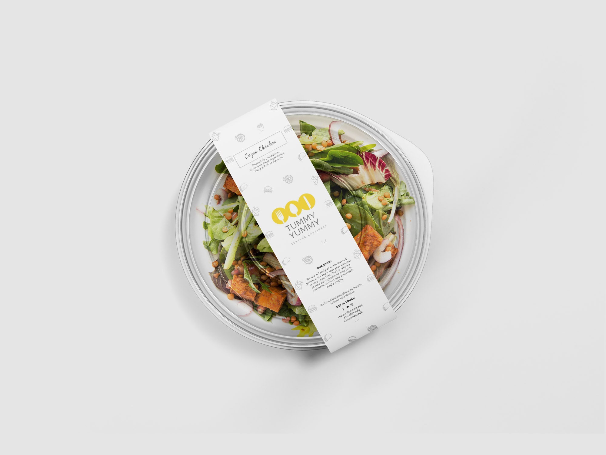 Daan Food Packaging Label Template To Go Packaging Food Etsy India