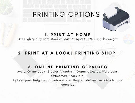 How to Print From Canva to Staples - Canva Templates