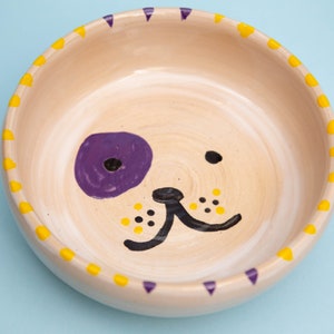 Handmade ceramic Dog bowl, ceramic food and water, dogs, image 4