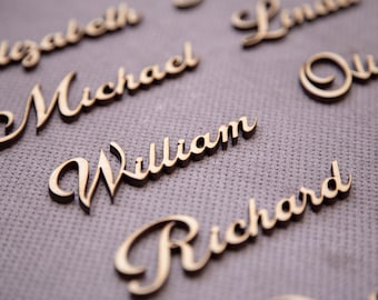Wedding Guest place cards - Wedding place names - wedding decoration