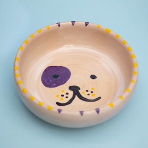 Handmade ceramic Dog bowl, ceramic food and water, dogs, image 1