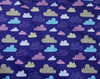 Clouds Print PUL Waterproof Fabric