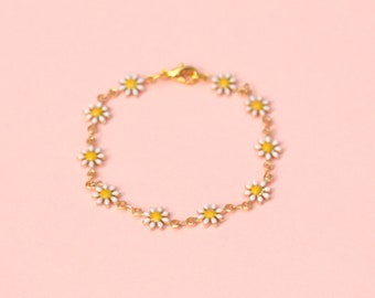 Daisy Flowers Bracelet