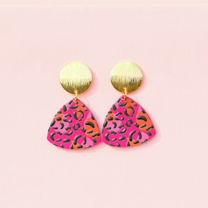 Colourful Acrylic Earrings