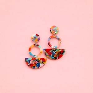 Colorful Statement Earrings