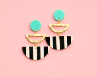 Funky Statement Earrings