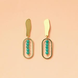 PRIMAVERA Amazonite Earrings