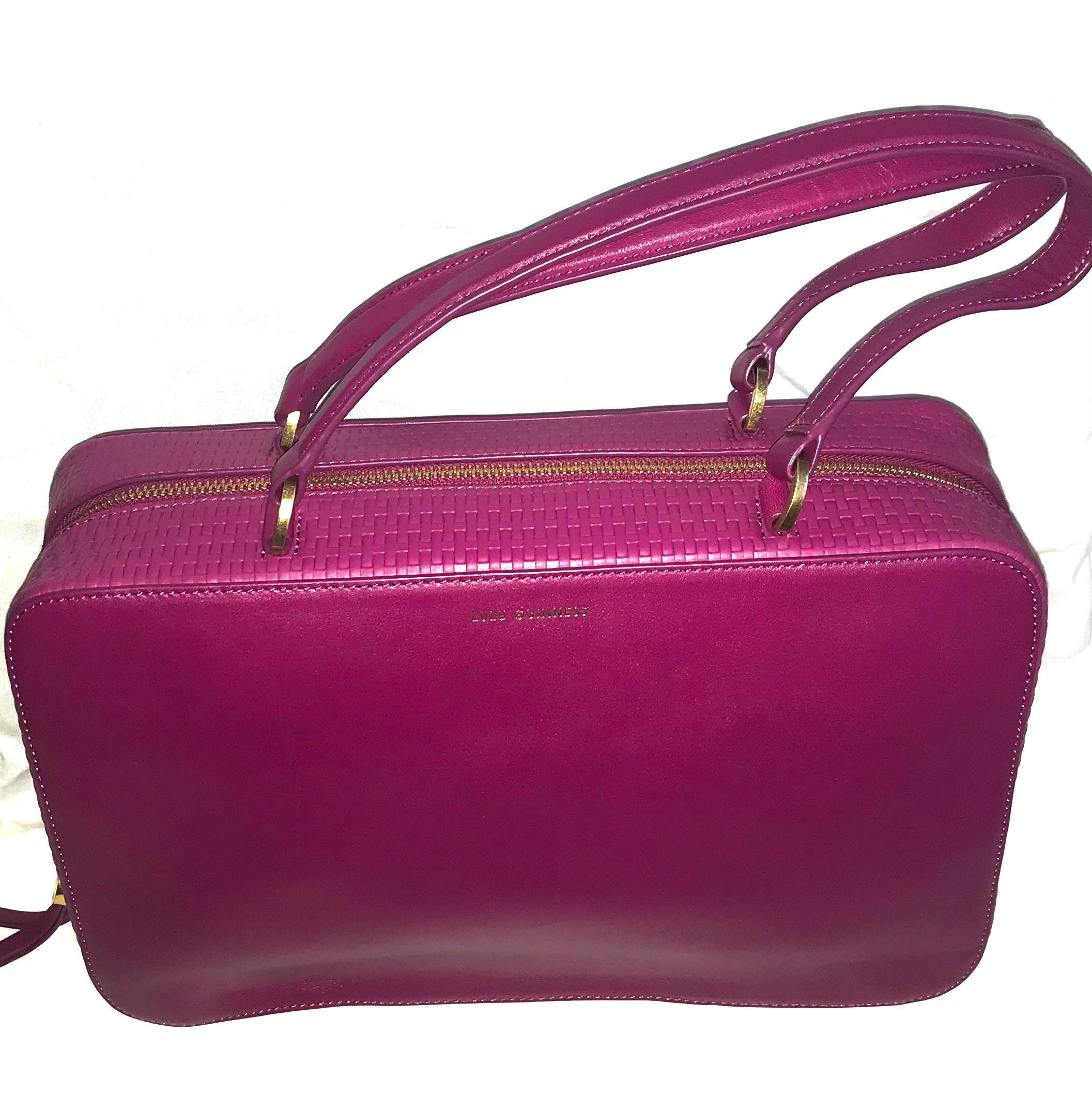 Lulu Guinness Pink Leather Bag