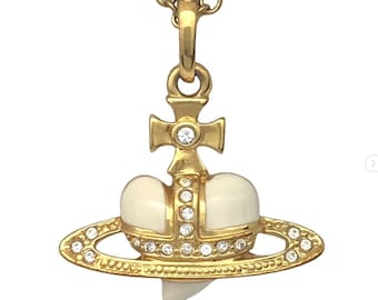 Exquisite Jewellery Set Heart Orb Necklace and Stud Earrings