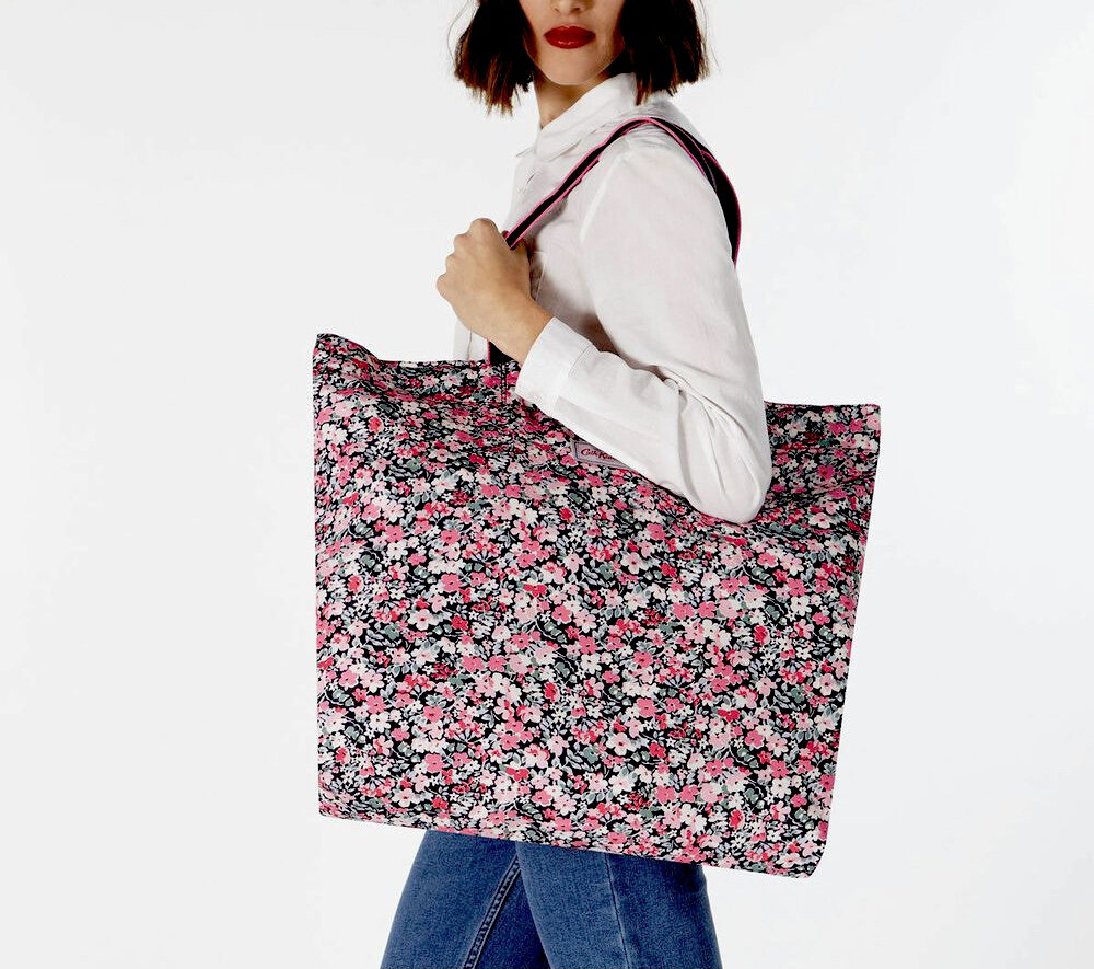 Cath Kidston Gorgeous Unworn Foldaway Ditsy Shopper Bag Pristine