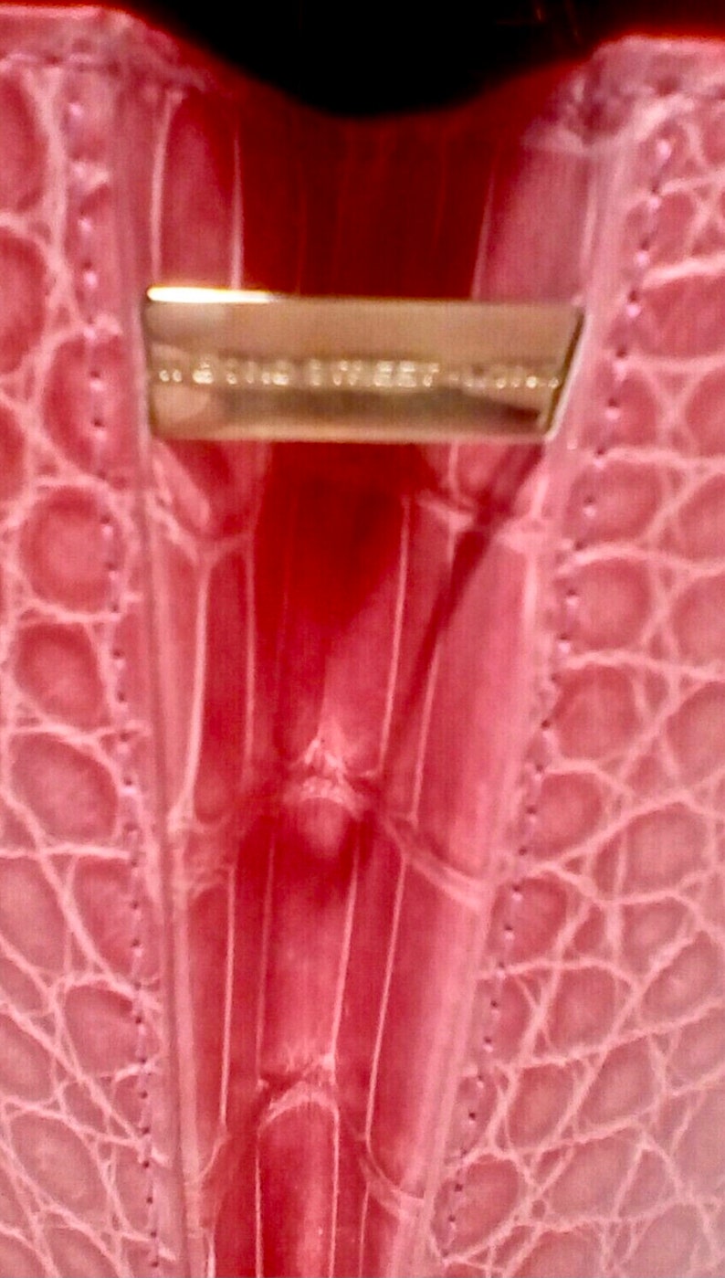 Asprey London Exquisite Barbie Rose Pink Leather Bag 167 Collection Handbag Suitable for Royalty image 4