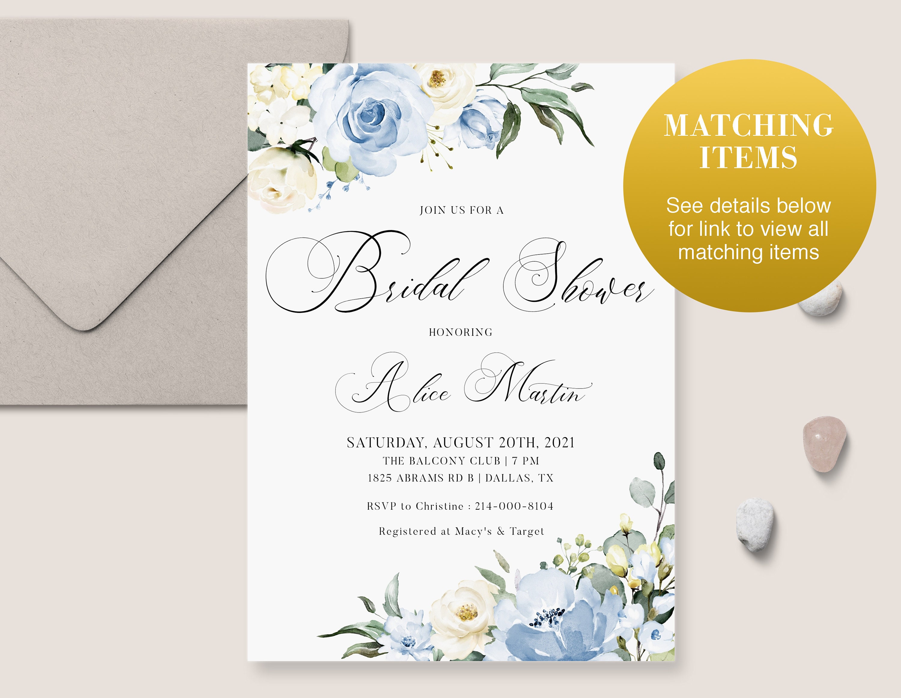 bridal-shower-bingo-game-template-dusty-blue-bridal-shower-etsy