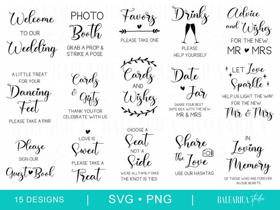 Pick A Seat Wedding SVG - Free SVG Cut Files for Cricut and Silhouette