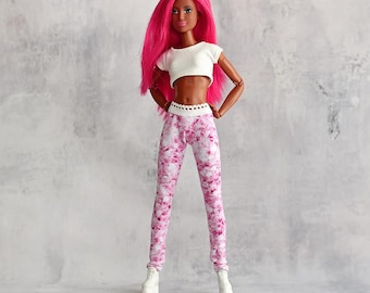 Doll PANTS, Leggings, Doll Clothes, 12"clothes, 1:6 scale fashion doll accessories