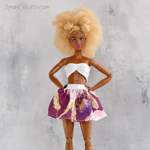 Doll SKIRT, Doll Clothes, 12&quot;doll, 1/6 fashion clothing