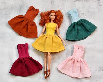 Doll Dress, Handmade Doll Clothing