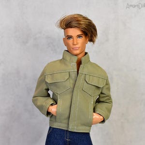 Veste pour poupée homme, Vêtements de poupée pour Ken - Manteaux, Vêtements d'extérieur
