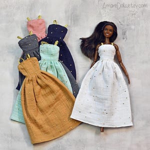 ドールドレス、手作りドール服