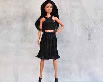 Doll Skirt: 12" Fashion Doll Clothes