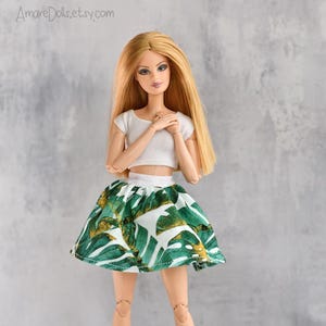 Doll SKIRT, Doll Clothes, 12&quot;doll, 1/6 fashion clothing