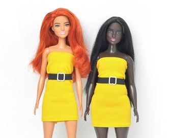 Barbie Mini Dress - Etsy