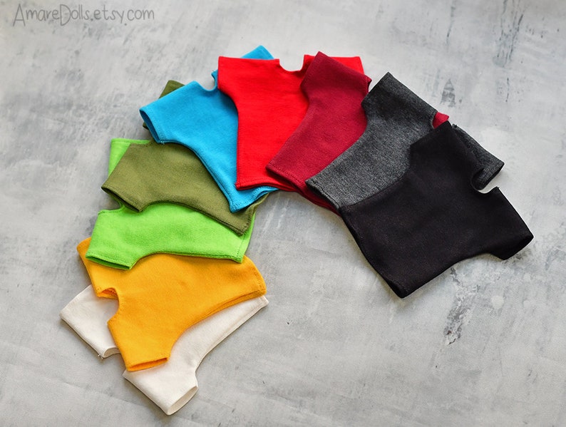 Male Doll Clothes, Doll T Shirt, Handmade Doll Clothes, Jersey Top