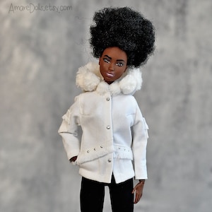 Doll Jacket, Coat, for Regular, Tall, Petite, BJD, 1/6 Scale