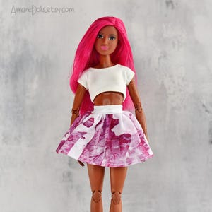 Doll SKIRT, Doll Clothes, 12&quot;doll, 1/6 fashion clothing