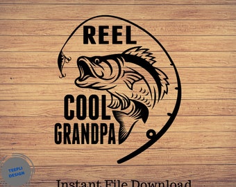 Download Grandpa Fishing Svg Etsy