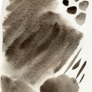 Cassel Brown watercolor paint, Half pan, Handmade mineral watercolor, eco-friendly, Handmade paint, Art supply