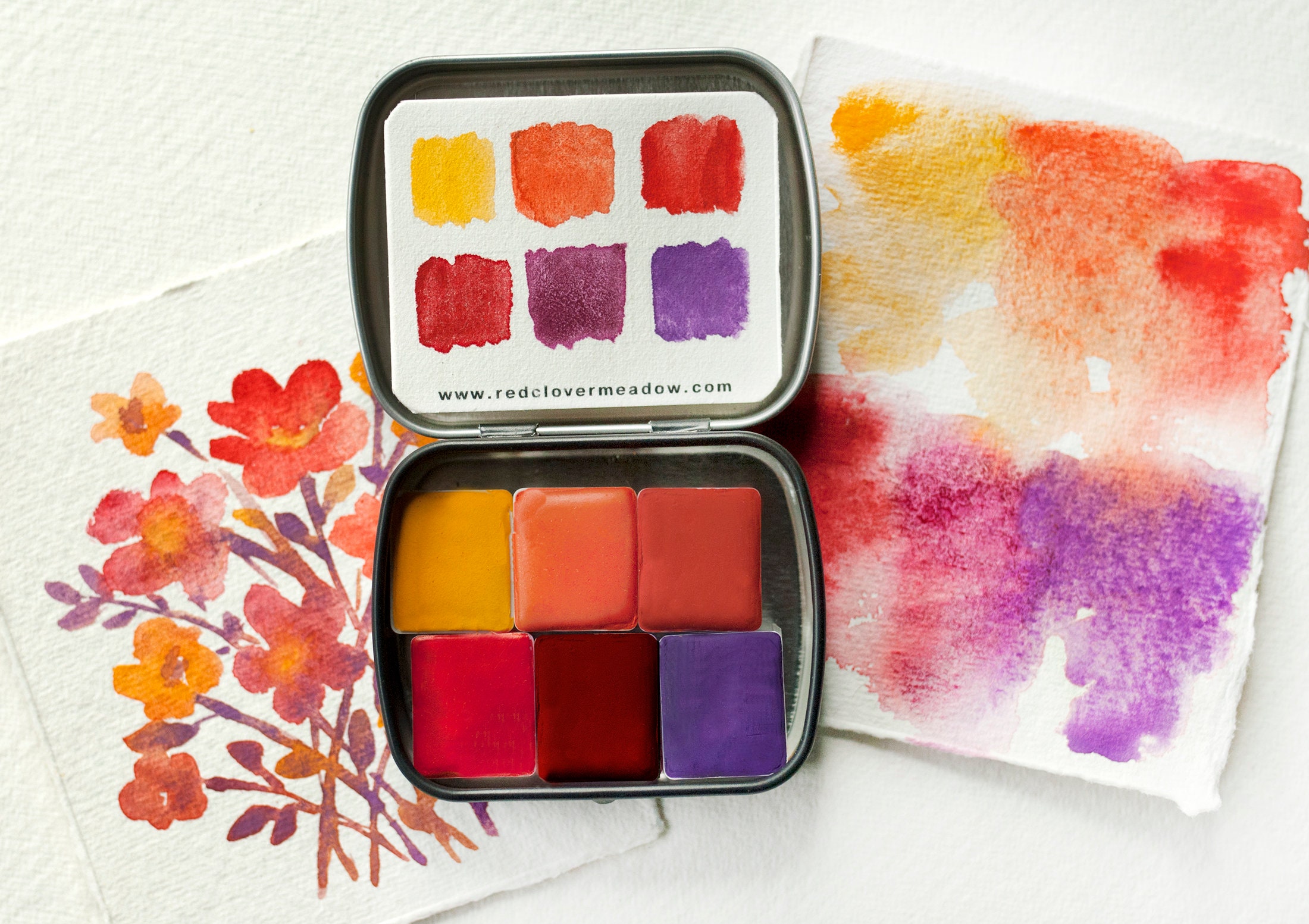 Basics #22 - Three ways to keep your watercolors from beading up on a  plastic palette 