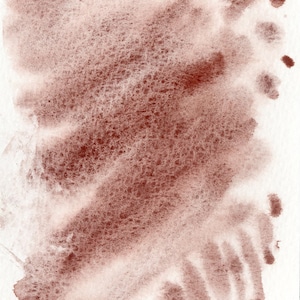 Dark Crimson watercolor paint, Half pan, Handmade mineral watercolor, eco-friendly, Handmade paint, Art supply