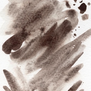 Caput Mortuum watercolor paint, Half pan, Handmade mineral watercolor, eco-friendly, Handmade paint, Art supply